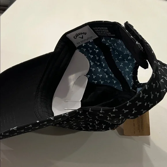 Callaway Black Cap with White Pattern - Picture 4 of 4